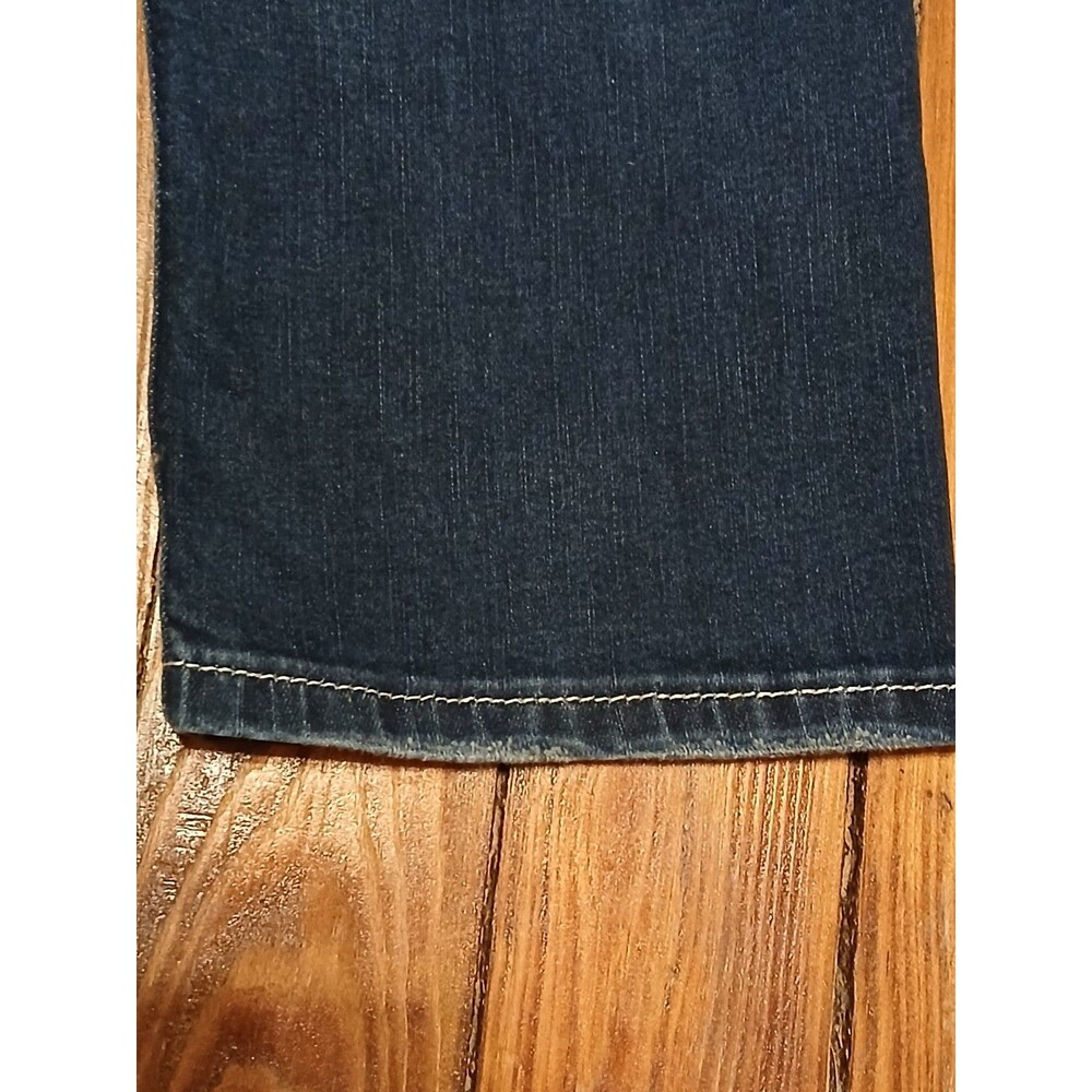 Miss Me 31 Dark Blue Crop Jeans Sequins on back Pockets - Picture 8 of 16